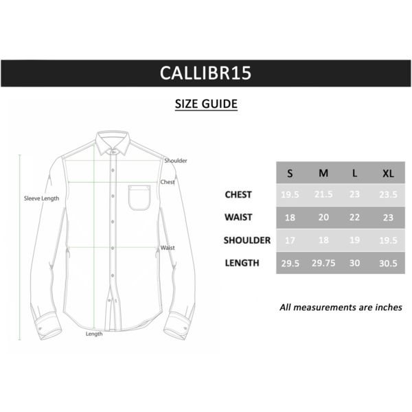 Callibr15 shirt guide