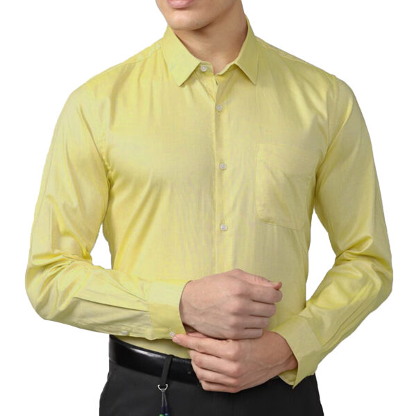 yellow formal shirt magic 021