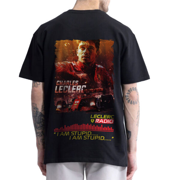 F1 Oversized T-Shirt | Charles Leclerc - Image 3