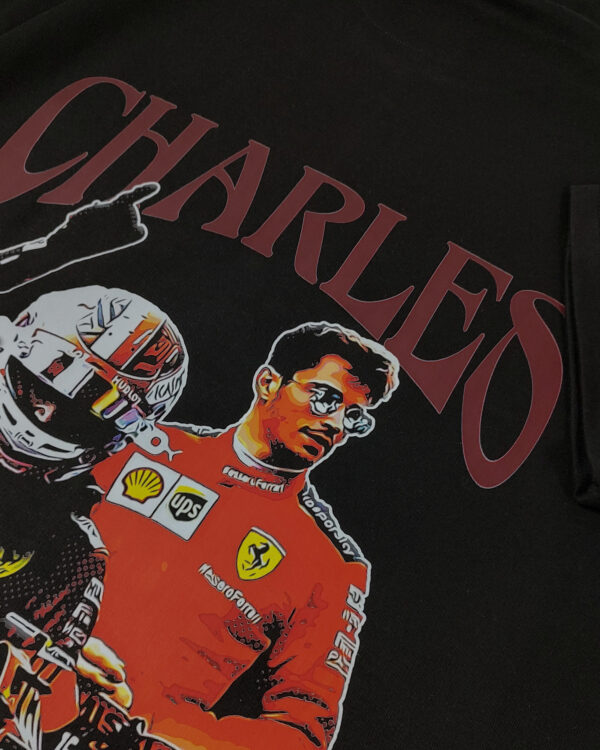 F1 Oversized T-Shirt | Charles Leclerc 2 - Image 4